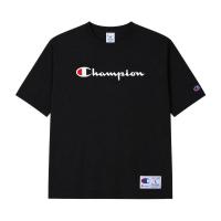ราคา CHAMPION OVERSIZE CHAMPION C LOGO เสื้อยืดทีเชิ๊ตผู้ชาย - BLACK / M (8316907946173)