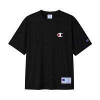 ราคา CHAMPION OVERSIZE CHAMPION C LOGO เสื้อยืดทีเชิ๊ตผู้ชาย - BLACK / XL (8316908011709)