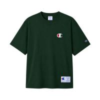 ราคา CHAMPION OVERSIZE CHAMPION C LOGO Men เสื้อยืดทีเชิ๊ตผู้ชาย - DARK GREEN / L (8349248651453)