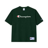 ราคา CHAMPION OVERSIZE CHAMPION C LOGO เสื้อยืดโอเวอร์ไซซ์ผู้ชาย - DARK GREEN / XL (8377280331965)