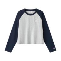 ราคา CHAMPION LONG SLEEVE T-SHIRT เสื้อยืดผู้หญิง (10318715912381)
