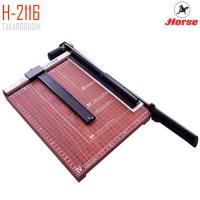 ราคา แท่นตัดกระดาษฐานไม้ B3 (21x16 นิ้ว) H-2116 ตราม้า