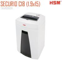 ราคา เครื่องทำลายเอกสาร HSM Securio C18 (1.9x15)