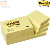 ราคา กระดาษโน๊ตกาวในตัว 653 (1.5x2 นิ้ว) สีเหลือง โพสต์-อิท โน้ต POST-IT