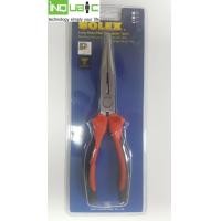 ราคา Solex คีมปากแหลม ขนาด 8 นิ้ว คีมปากจิ้งจก Long Nose Plier (European Type) (38253)