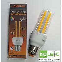 ราคา Lamptan หลอดไฟไล่ยุงและแมลง LED U-TYPE ขนาด 10 วัตต์ ขั้ว E 27 LED U-TYPE Anti-Mosquito (38249)