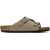 ราคา Birkenstock Taupe Regular Zürich Sandals (242513M234022)