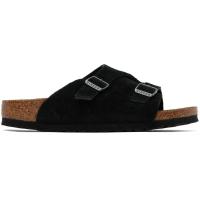 ราคา Birkenstock Black Regular Zürich Sandals (241513M234017)