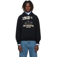 ราคา Valentino Black 'Chez Valentino' Hoodie (252476M202001)