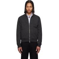 ราคา Givenchy Gray 'GIVENCHY Paris' Gros Grain Sweatshirt (261278M202001)