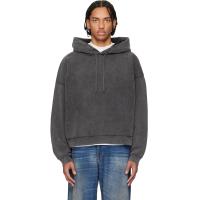 ราคา Acne Studios Gray Logo Patch Hoodie (261129M202012)