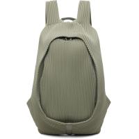 ราคา HOMME PLISSÉ ISSEY MIYAKE Green Pleats Backpack (261729M166002)
