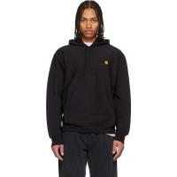 ราคา Carhartt Work In Progress Black American Script Hoodie (261111M202002)