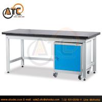 ราคา WC-1875Cโต๊ะช่าง แบบพื้นโต๊ะปูด้วย PVC รับน้ำหนัก 600 กก. + ตู้บานเปิด