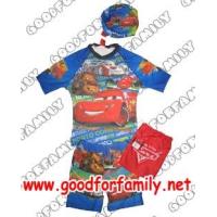 ราคา ชุดว่ายน้ำ เสื้อ-กางเกง-หมวก Cars Lighting Mcqueen สีน้ำเงิน-แดง กางเกงว่ายน้ำเด็ก ชุดว่ายน้ำเด็ก เสื้อผ้าเด็ก คาร์ส รหัส swmcar002 (319408)