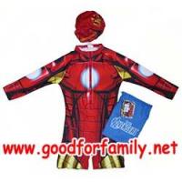 ราคา ชุดว่ายน้ำเด็ก Body Suit แขนยาว Avenger Iron Man สีแดง บอดี้สูท อเวนเจอร์ ไอรอนแมน หมวกว่ายน้ำ เสื้อผ้าเด็ก รหัส swmave008 (327355)