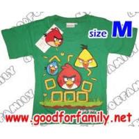 ราคา เสื้อคอกลม ผ้า Cotton Angry Birds สีเขียว กรุ๊ปเล็ก แองกรี้เบิร์ด แองกี้เบิร์ด แองกี้เบิร์ด แองกี้เบิด รหัส rndagb082_M (328289)
