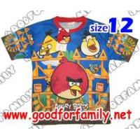 ราคา เสื้อคอกลม ผ้ามัน Angry Bird สีน้ำเงิน คอสีแดง กรุ๊ปใหญ่ แองกรี้เบิร์ด แองกี้เบิร์ด แองกรี้เบิด แองกี้เบิด แองกรีย์เบิร์ด เสื้อยืด เสื้อแขนสั้น เสื้อเด็ก เสื้อผ้าเด็ก รหัส rndagb097_12 (328293)
