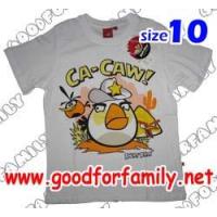 ราคา เสื้อคอกลม Angry Birds ผ้า Cotton สีขาว แองกรี้เบิร์ด แองกี้เบิร์ด แองกรีย์เบิร์ด แองกีย์เบิร์ด เสื้อแขนสั้น เสื้อผ้าเด็ก เสื้อยืด รหัส rndagb152_10 (328305)