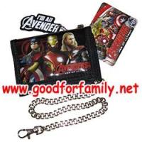 ราคา กระเป๋าสตางค์ Avenger Age of Ultron สีดำ มีโซ่ แบบ 3 ตอน อเวนเจอร์ เอจออฟอัลทรอน กระเป๋าตัง กระเป๋าเด็ก รหัส bcknteave008 (331131)