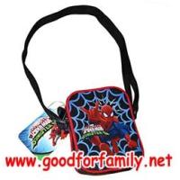 ราคา กระเป๋าสะพายข้าง การ์ตูน Spiderman สีดำ สีแดง สไปเดอร์แมน กระเป๋าสะพาย กระเป๋าใส่โทรศัพท์ พร้อมส่ง รหัส bckslispi017 (331645)
