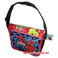 ราคา กระเป๋าสะพายข้าง Spiderman สีดำ-แดง สไปเดอร์แมน ใส่หนังสือได้ กระเป๋านักเรียน กระเป๋าสะพาย กระเป๋าเด็ก การ์ตูน ลิขสิทธิ์ พร้อมส่ง รหัส bckshospi004 (331892)