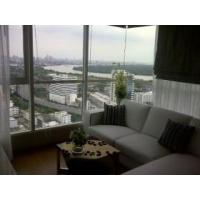 ราคา คอนโดวิวแม่น้ำเจ้าพระยา Condo for rent Rama 3 The complete narathiwas ชั้น 28 วิวฝั่งแม่น้ำ 58 ตรม. (133140)