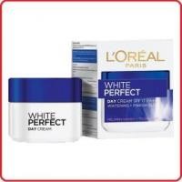 ราคา Loreal White Perfect Day Cream SPF17 50ml. ลอรีอัล ไวท์ เพอร์เฟ็คท์ เดย์ครีม SPF17 PA++ 50 มล.