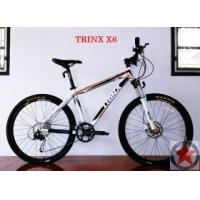 ราคา เสือภูเขา TrinX รุ่น X6 เฟรมอลู 27 สปีด ดิสน้ำมัน ล้อ 26 นิ้ว (กระโหลกกลวง)