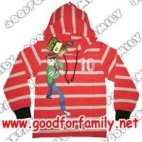 ราคา เสื้อมีฮู้ด แขนยาว ผ้า Cotton ลายทาง Ben10 Alien Force ภาค 2 สีแดง-เทา กรุ๊ปใหญ่ เบนเทน เบ็นเท็น เสื้อผ้าเด็ก เสื้อแขนยาว เสื้อกันหนาว รหัส hodben003,004 (270584)