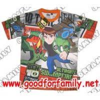 ราคา เสื้อคอกลม ผ้ามัน Ben10 Ultimate Alien ภาค 3 สีส้ม เสื้อเด็กอ้วน เบนเทน เบ็นเท็น เสื้อยืด เสื้อแขนสั้น เสื้อผ้าเด็ก การ์ตูน รหัส rndben102_F,FF (270599)