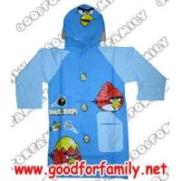 ราคา ชุดกันฝนเด็ก Angry Birds สีฟ้า แบบหนา ขยายหลัง แองกรี้เบิร์ด เสื้อกันฝนเด็ก รหัส rncagb030 (289498)