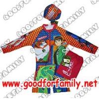 ราคา ชุดว่ายน้ำเด็ก Wetsuit แขนยาว BEN10 สีส้ม-น้ำเงิน หมวกว่ายน้ำ เว็ทสูทเด็ก บอดี้สูทเด็ก เสื้อผ้าเด็ก เบ็นเท็น ชุดว่ายน้ำเด็กผู้ชาย รหัส swmben175 (294020)