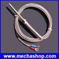 ราคา เทอร์โมคัปเปิล สาย เครื่องวัดอุณหภูมิ 1250องศา 3m Cable Stainless Steel 50mm Probe K type Sensors High Temperature Thermocouple (259119)