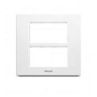ราคา Philips หน้ากาก ฝา 6 ช่อง ฟิลิปส์ รุ่นลีฟ LeafStyle 6M Cover (385320)