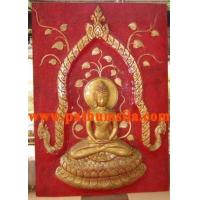 ราคา พระประจำวันพฤหัสบดี ปางตรัสรู้ หรือปางสมาธิ Buddha Sandstone Sculpture สีทอง (218782)