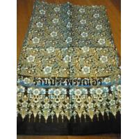 ราคา ผ้าพิมพ์ทอง เนื้อดี สีสันสดใส หน้ากว้าง 2 เมตร (50664)