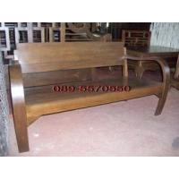 ราคา เก้าอี้โซฟาไม้สักแบบล้านนาโบราณ (22233)