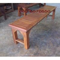 ราคา ม้านั่งไม้สักยาว 2 เมตร (64088)