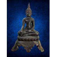 ราคา พระอู่ทอง ปางมารวิชัย ฐานบัวสามขา หน้าตัก 9 นิ้ว เนื้อสำริด (396104)