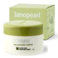 ราคา lanopearl ลาโนเพิร์ล อีมู ไวท์เทนนิ่ง คอมเพล็กซ์ ขาวเนียนใส ด้วยอีมู สำหรับกลางคืน (103955)