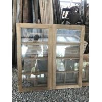 ราคา หน้าต่างไม้สักจีบมะเฟืองงานเก่า 57x112 cm