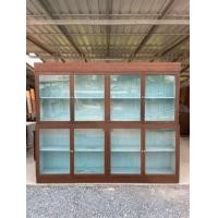 ราคา ตู้โชห่วย 4 บานเปิด 2 ชั้นเทิน กว้าง 237