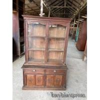 ราคา ตู้ไทยหัวบัวเสาโรมันข้างโปร่ง 2 ชั้นเทิน