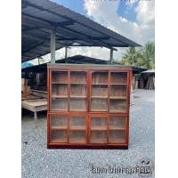 ราคา ตู้โชห่วย 4 บานเลื่อน 2 ชั้นเทิน บน 3 ชั้น