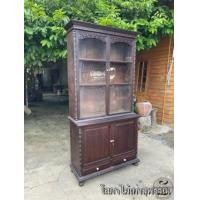 ราคา ตู้ไทยปล้องอ้อย 2 ชั้นเทิน 2 บานเปิด