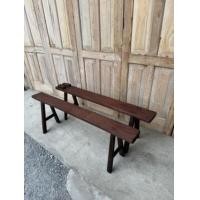 ราคา ม้านั่งงานเก่าเป็นไม้สักแผ่นเดียวงานเข้าเดือยทะลุทั้งหมด เหลือตัวใน