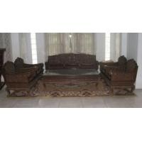 ราคา ชุดรับแขกไม้สักขาสิงห์แกะสลักชุดใหญ่ 8 ชิ้น