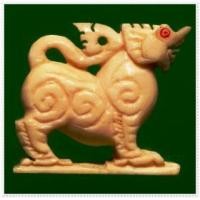 ราคา @ สิงห์งาแกะ สามขวัญ งาขาวสะอาดเก่าเก็บ @ (104357)