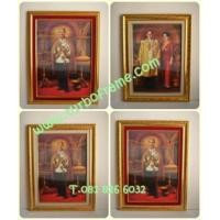 ราคา กรอบรูป ใส่ภาพในหลวง พระราชินี (177599)